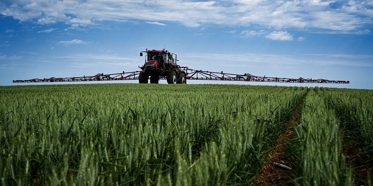Sprayer in Field Sprayer in Field