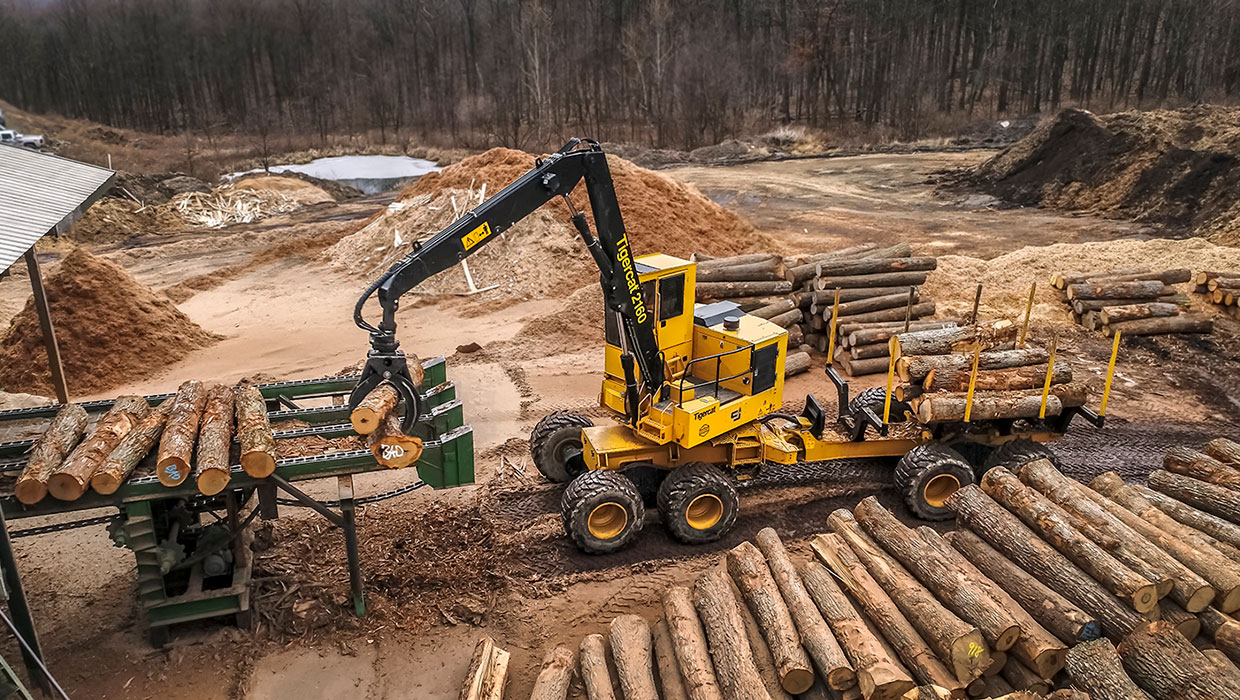 Tigercat Loader Forwarder