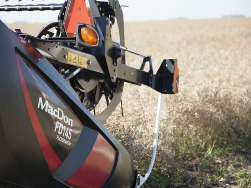 MacDon FD1 Series on Case IH in Canola