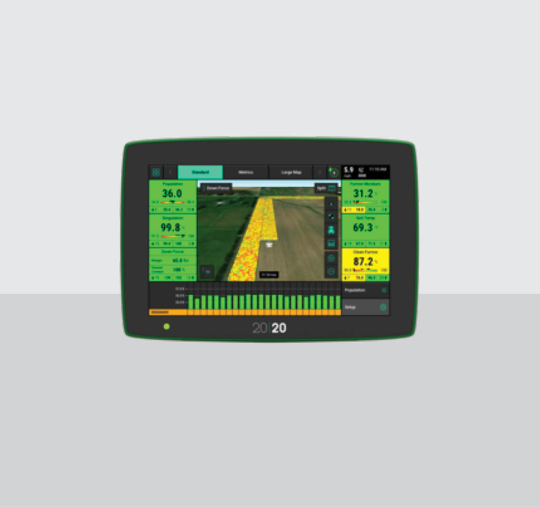 View Precision Planting monitors from Titan Machinery