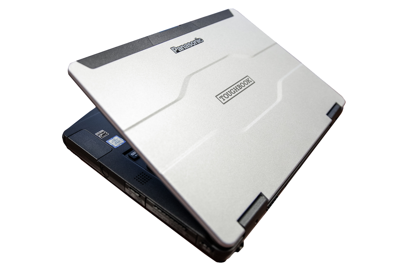 CNH EST Toughbook - Open Angle CNH EST Toughbook - Open Angle