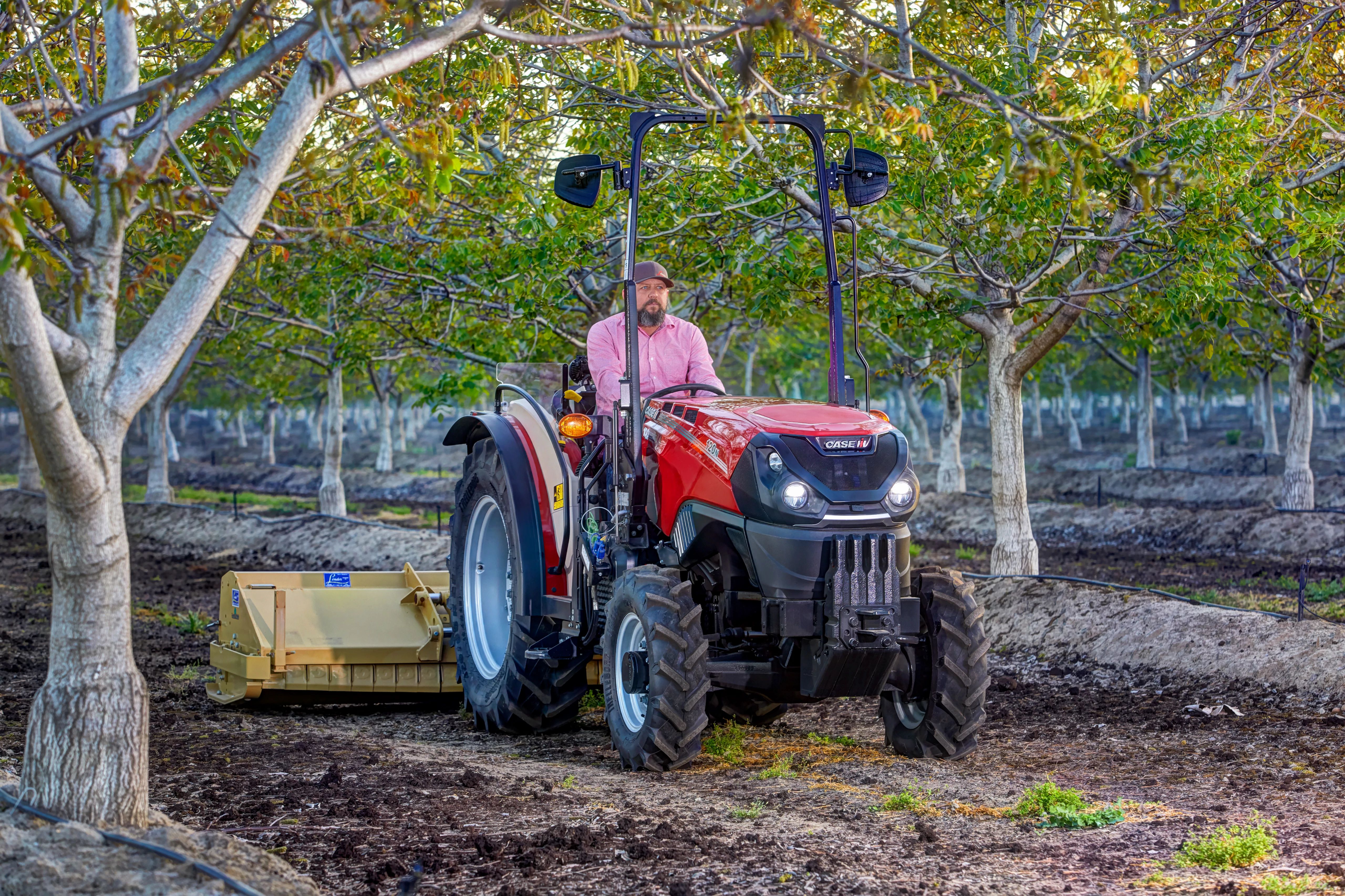 Farmall 120N with mower