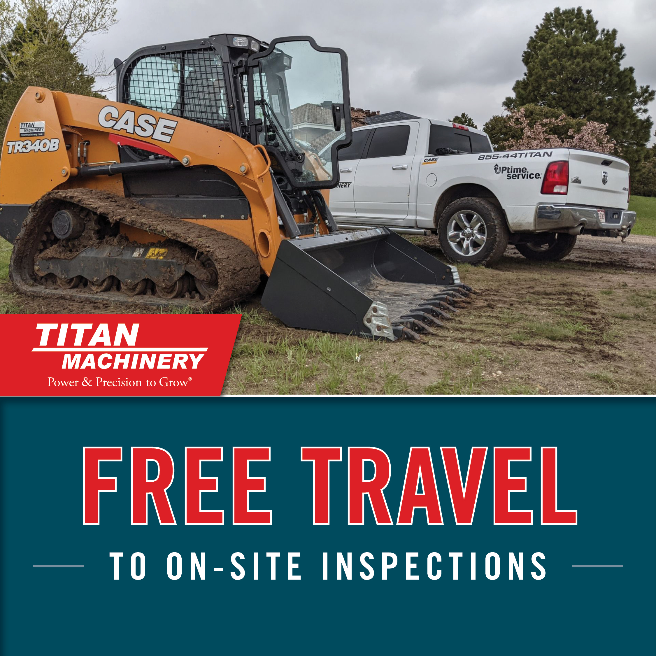 Free Travel to On-Site Inspections!