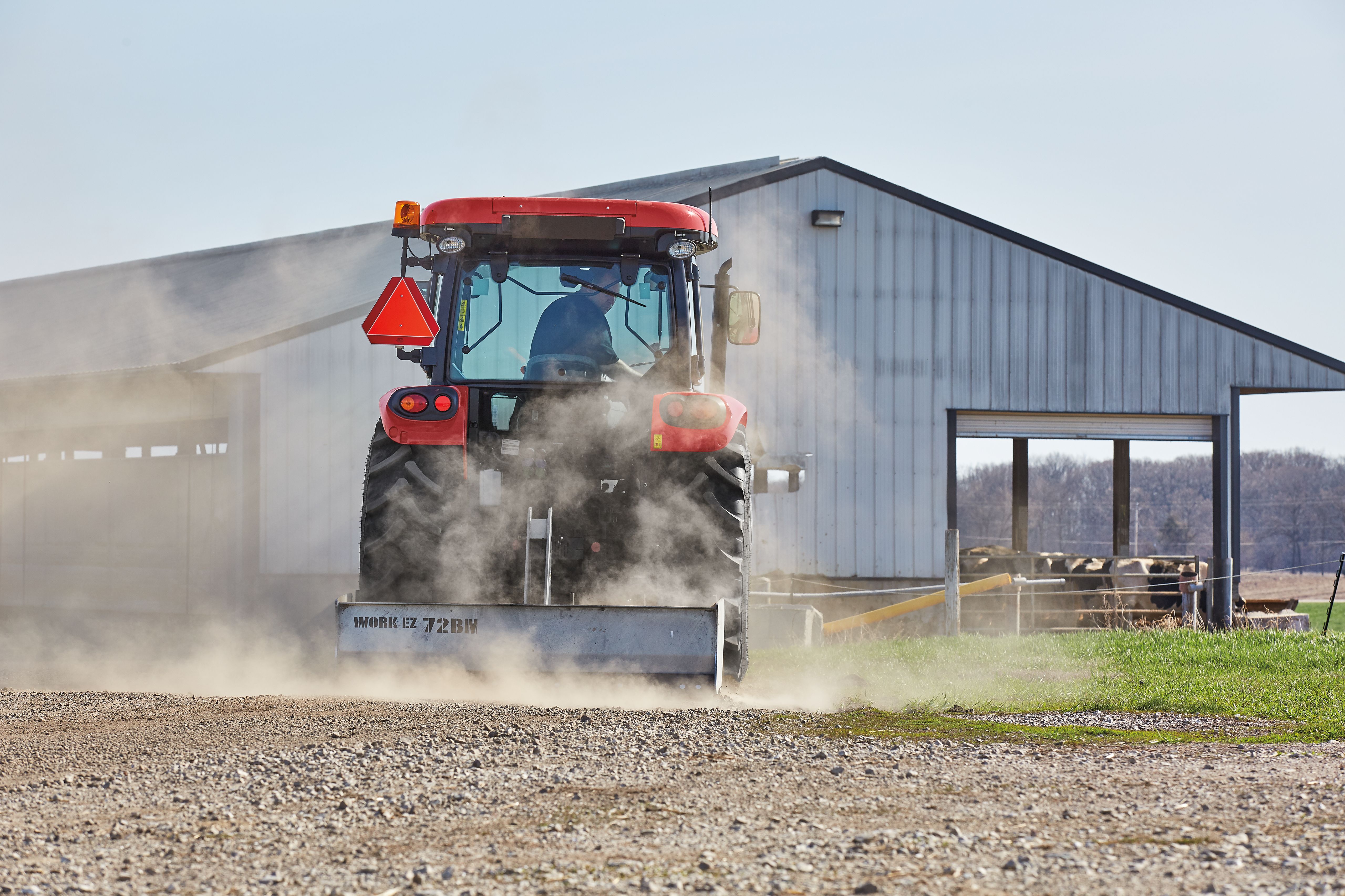 Farmall 65A and Blade